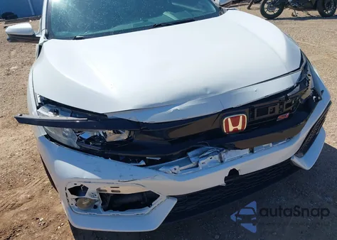 2019 Honda Civic Si из США, поврежденный, VIN 2HGFC3A52KH750206